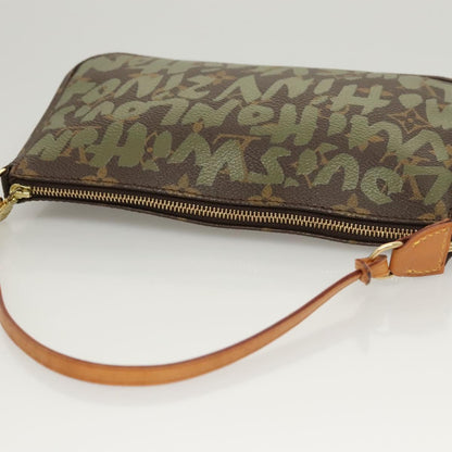 Louis Vuitton Brown Canvas Pochette Accessoire