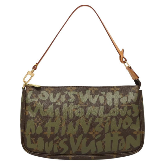 Louis Vuitton Brown Canvas Pochette Accessoire