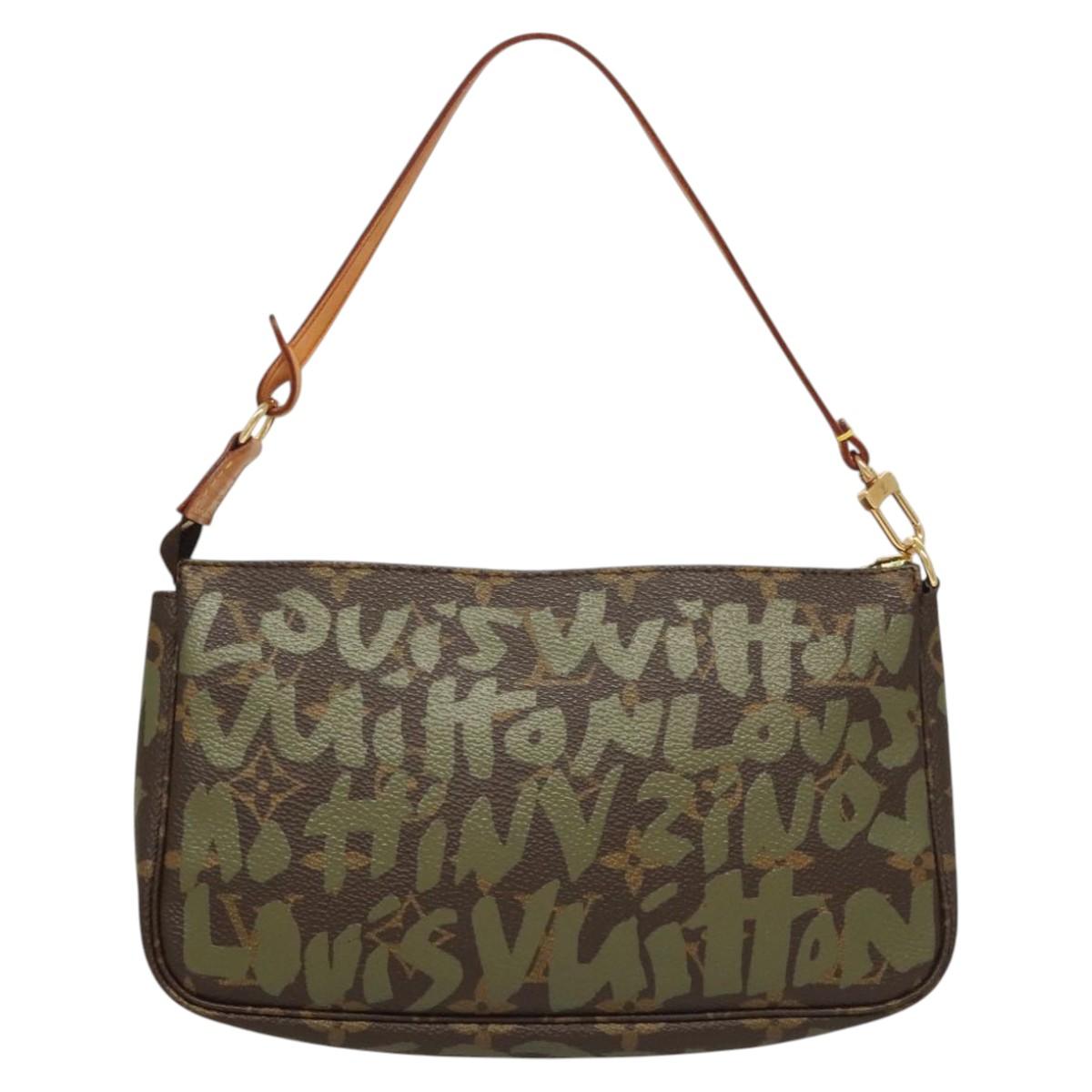 Louis Vuitton Brown Canvas Pochette Accessoire