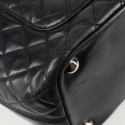 Chanel Black Leather Cambon