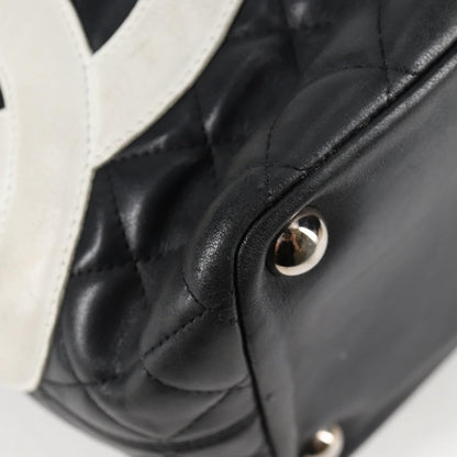 Chanel Black Leather Cambon