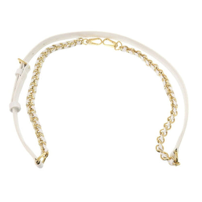 Louis Vuitton White Leather Capucines