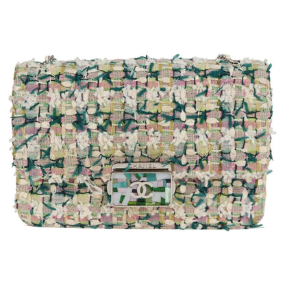 Chanel Multi Tweed Flap Bag