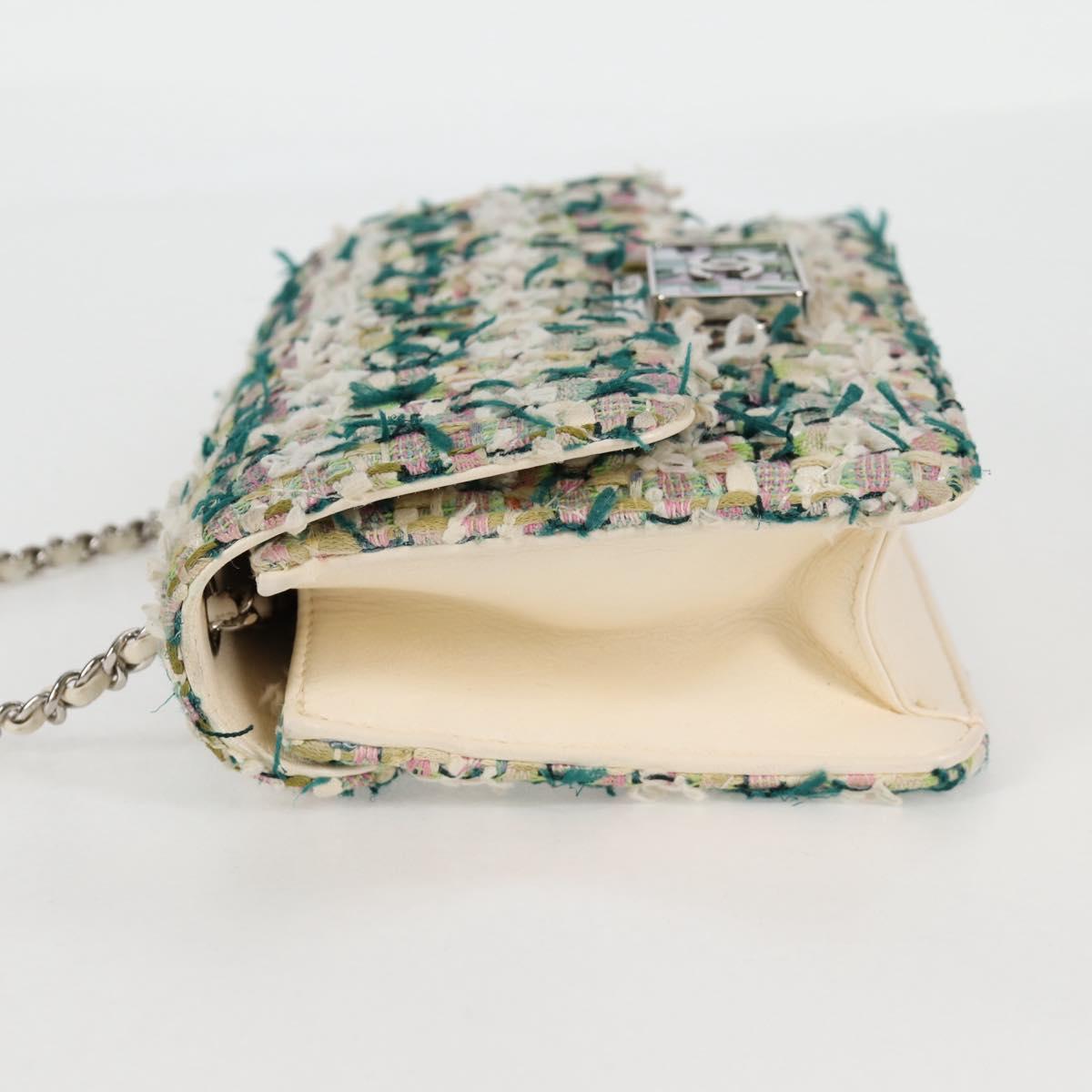 Chanel Multi Tweed Flap Bag