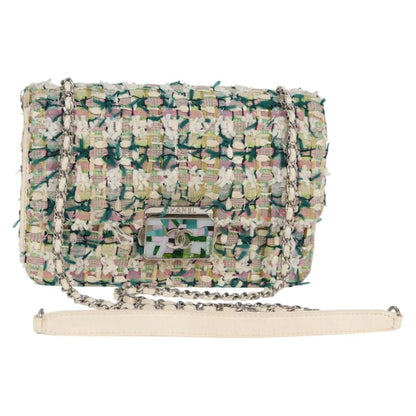 Chanel Multi Tweed Flap Bag