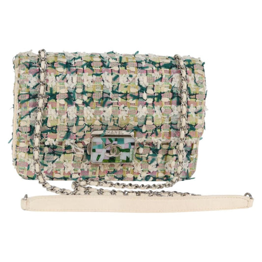 Chanel Multi Tweed Flap Bag