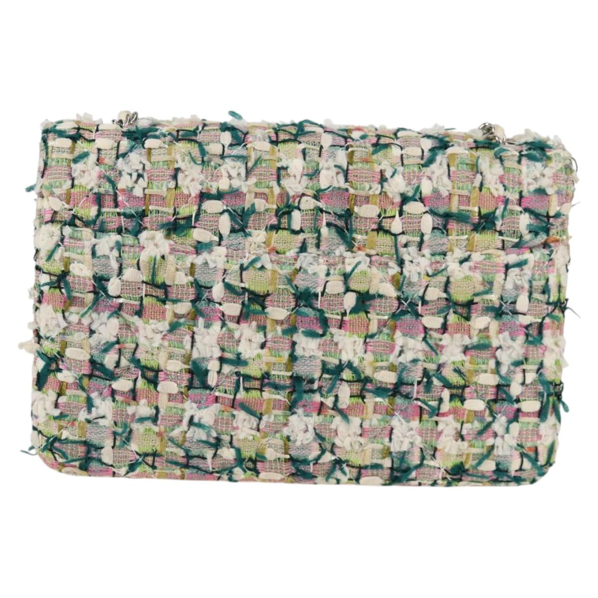 Chanel Multi Tweed Flap Bag