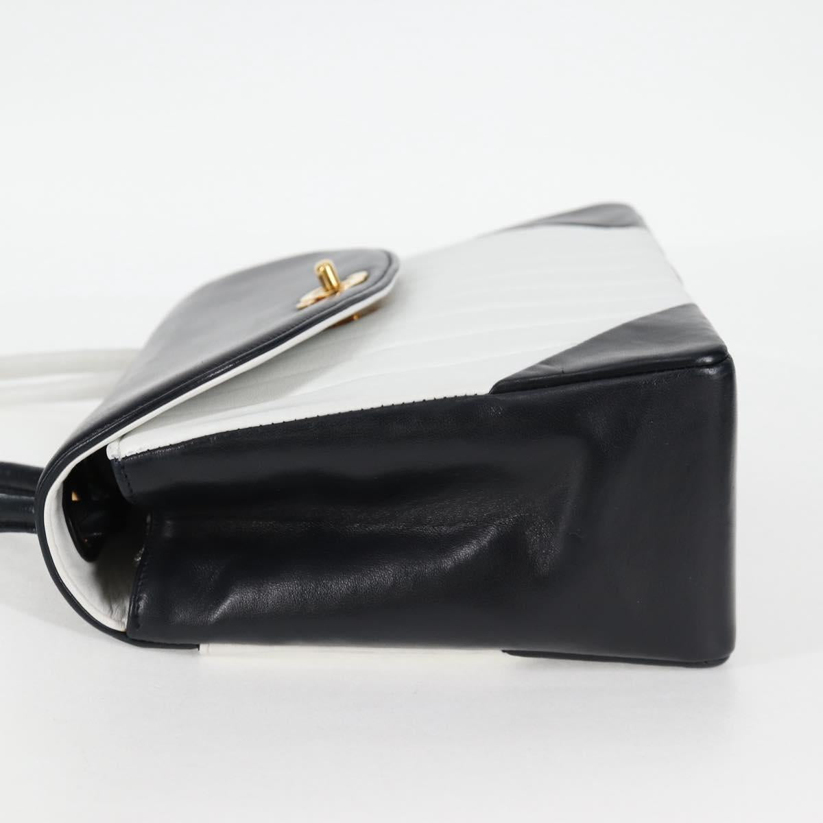 Chanel Blue Leather Mademoiselle