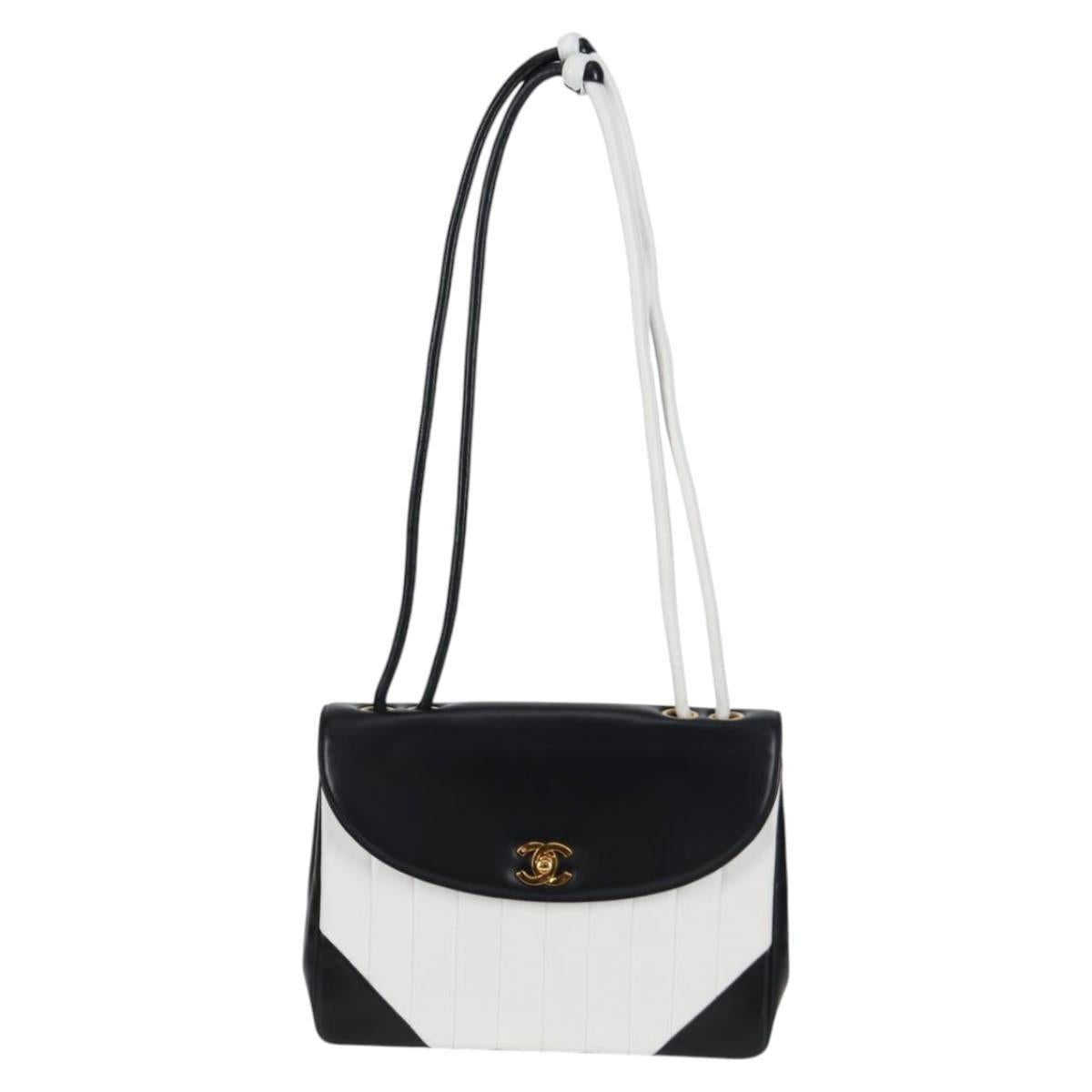 Chanel Blue Leather Mademoiselle