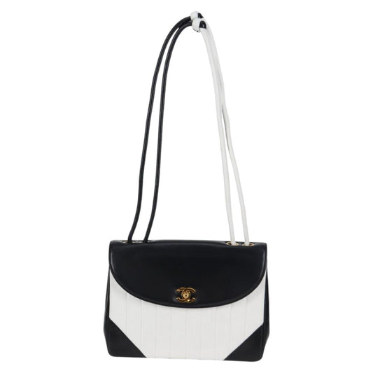 Chanel Blue Leather Mademoiselle