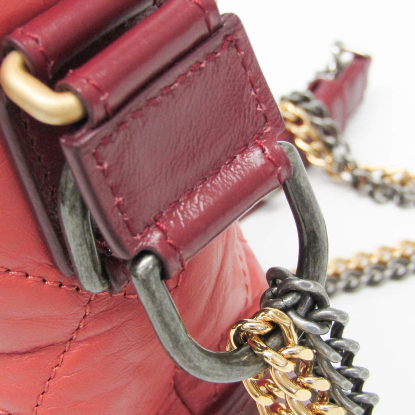 Chanel Pink Leather Gabrielle