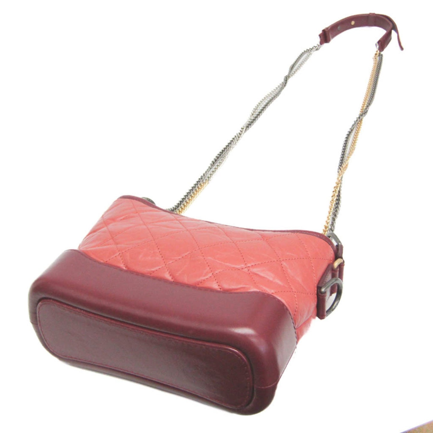 Chanel Pink Leather Gabrielle