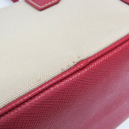 Prada Brown Canvas Canapa