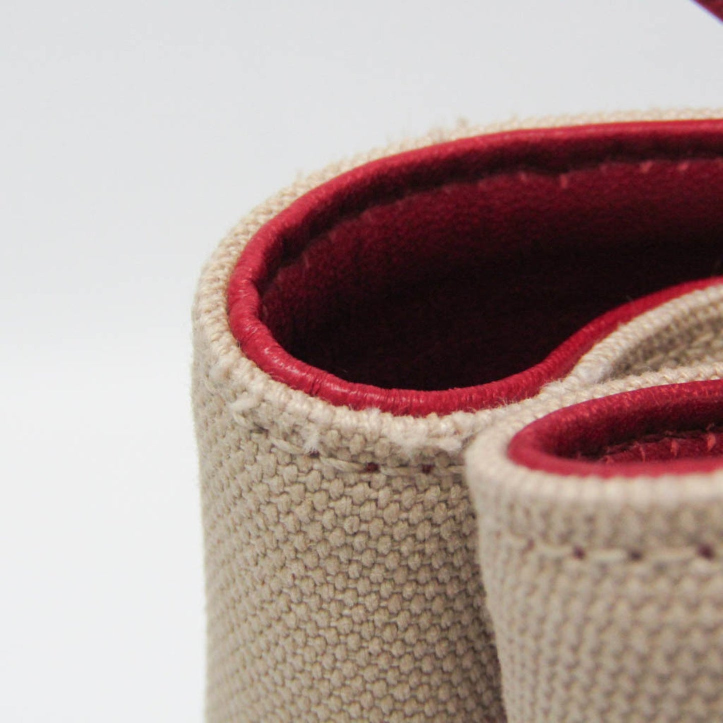 Prada Brown Canvas Canapa