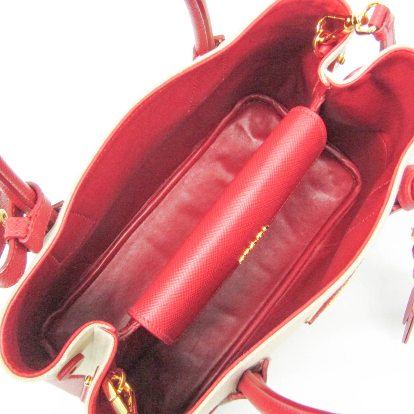 Prada Brown Canvas Canapa