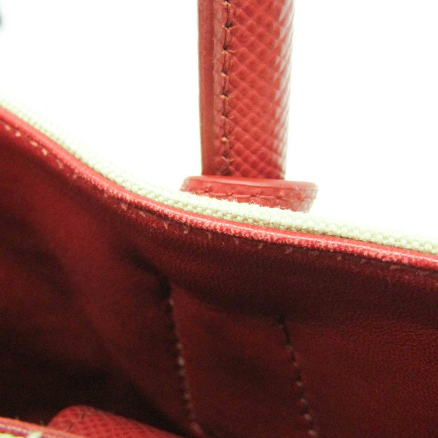 Prada Brown Canvas Canapa