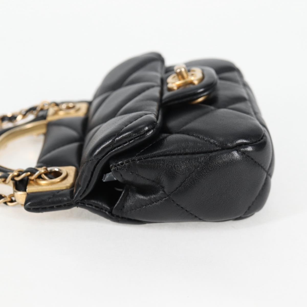 Chanel Black Leather Flap Bag