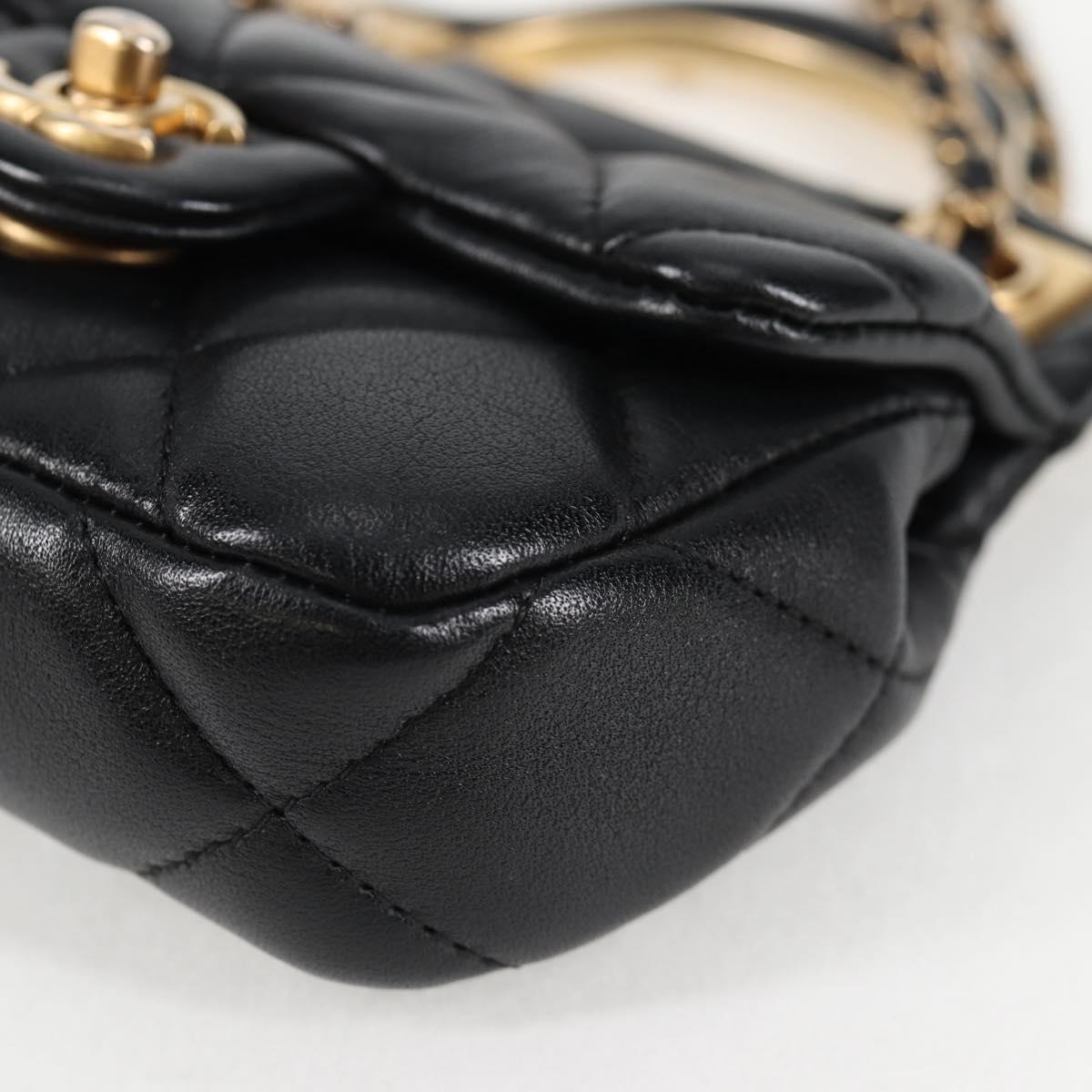 Chanel Black Leather Flap Bag