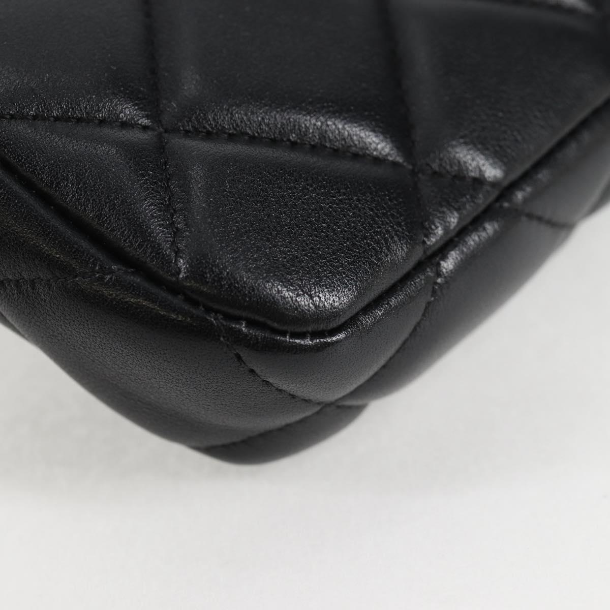 Chanel Black Leather Flap Bag