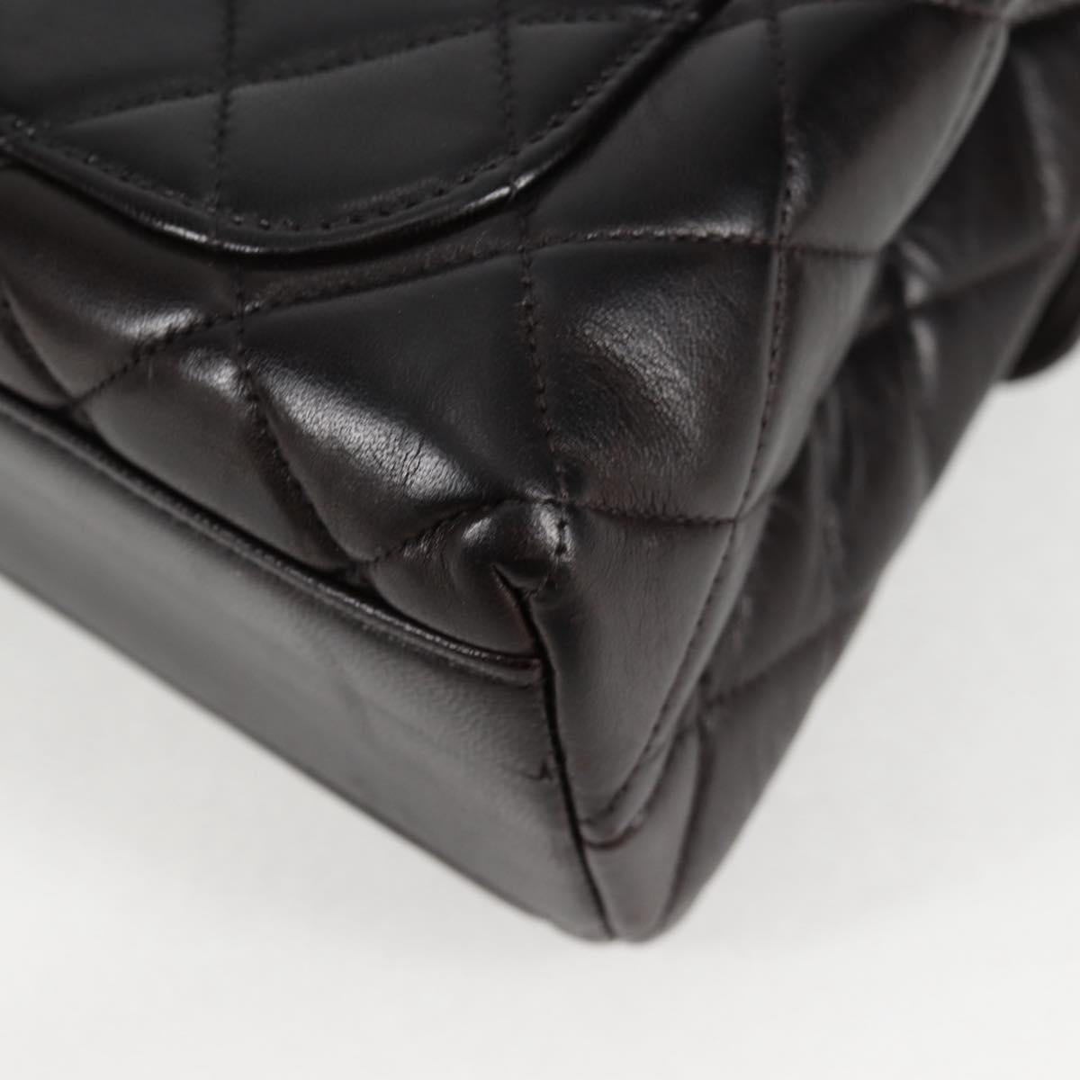 Chanel Black Leather Coco Handle