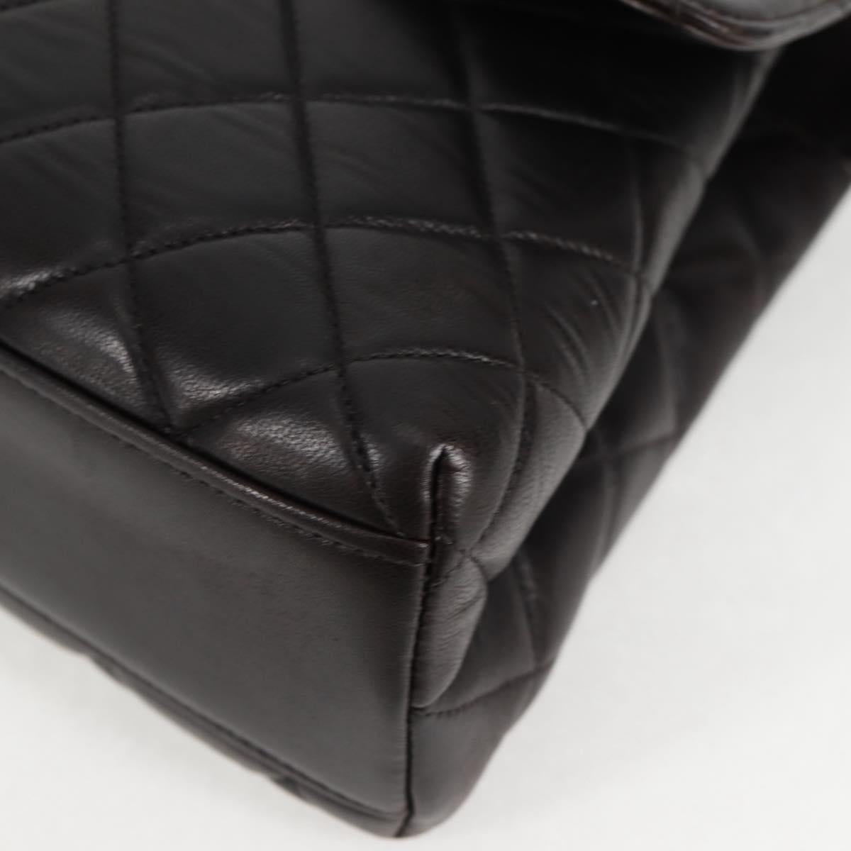 Chanel Black Leather Coco Handle