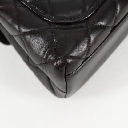 Chanel Black Leather Coco Handle