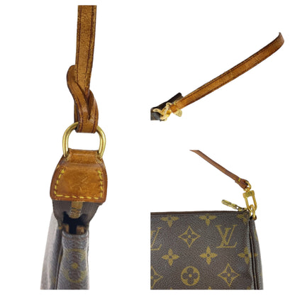Louis Vuitton Brown Canvas Pochette Accessoire