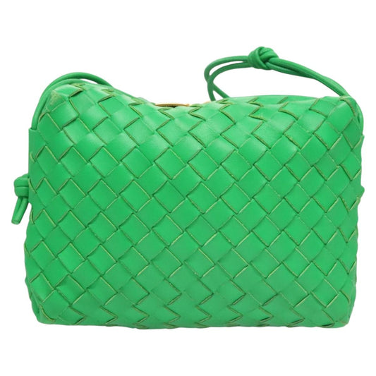 Bottega Veneta Green Leather Loop