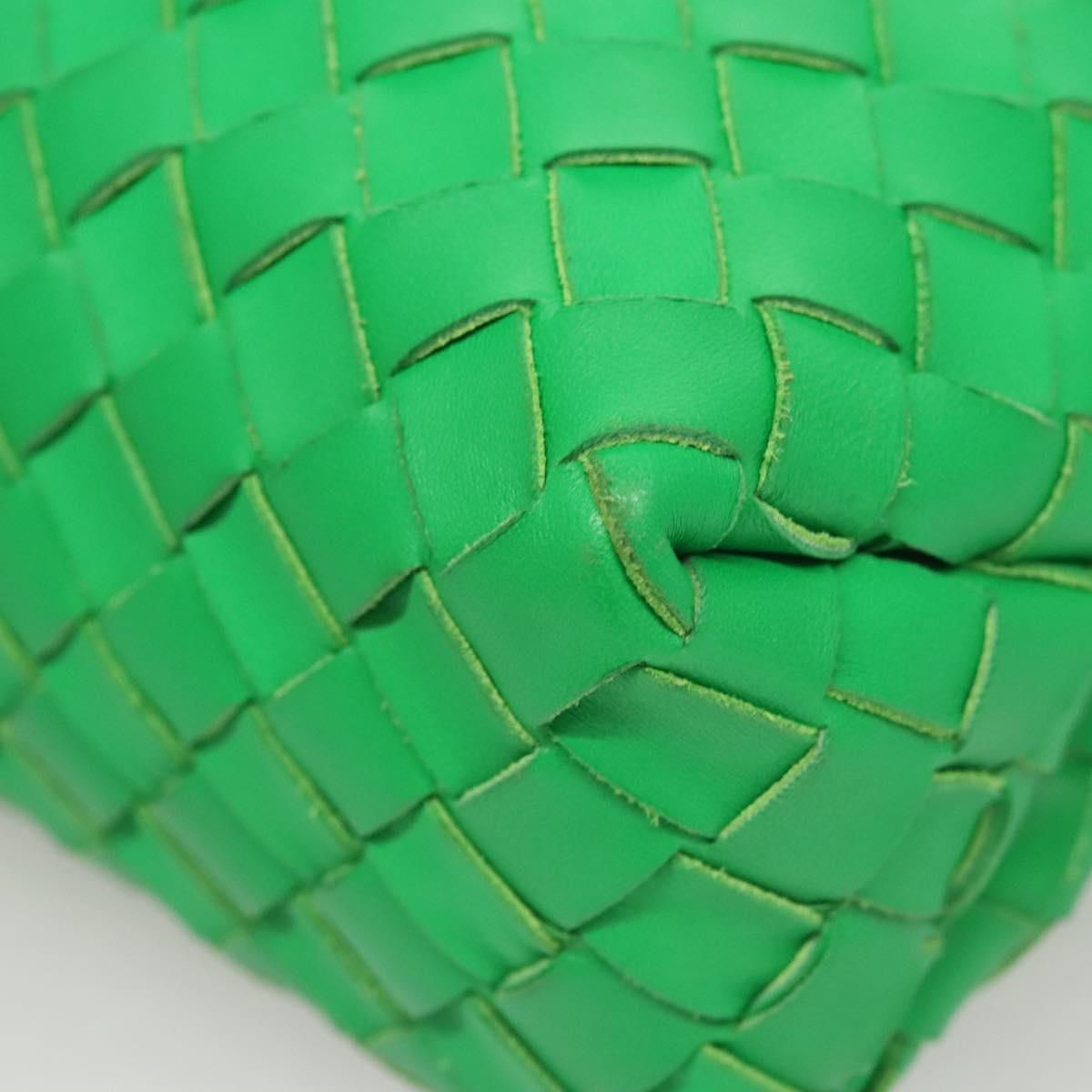 Bottega Veneta Green Leather Loop