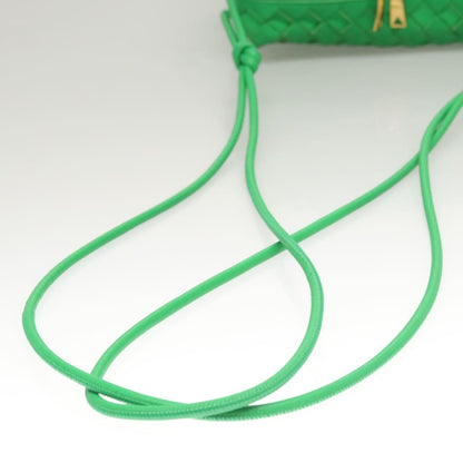 Bottega Veneta Green Leather Loop