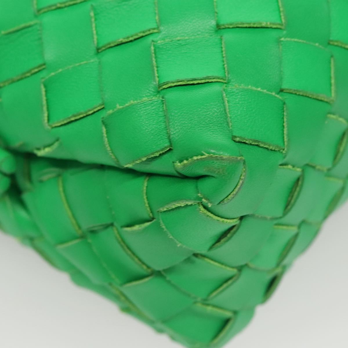 Bottega Veneta Green Leather Loop