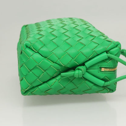 Bottega Veneta Green Leather Loop