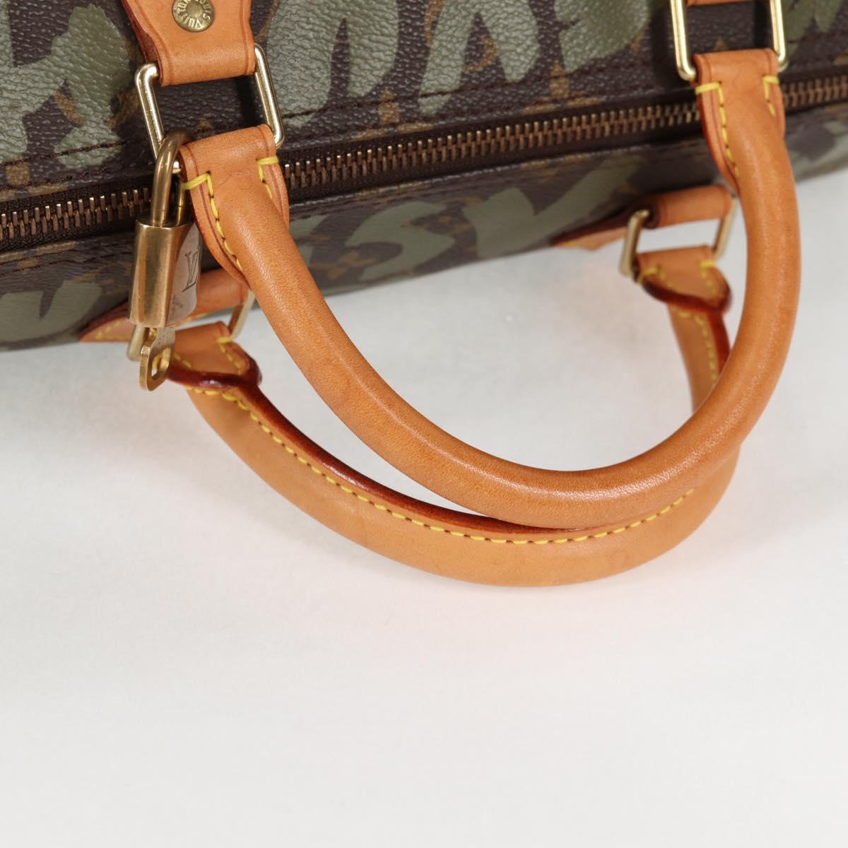 Louis Vuitton Brown Canvas Speedy 30