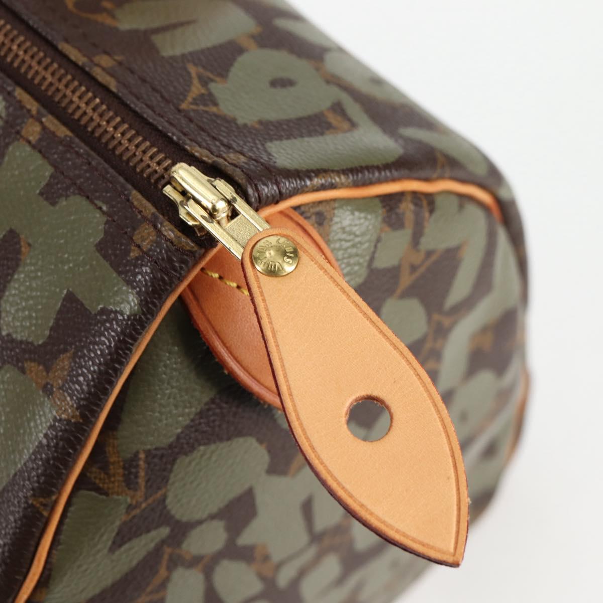 Louis Vuitton Brown Canvas Speedy 30