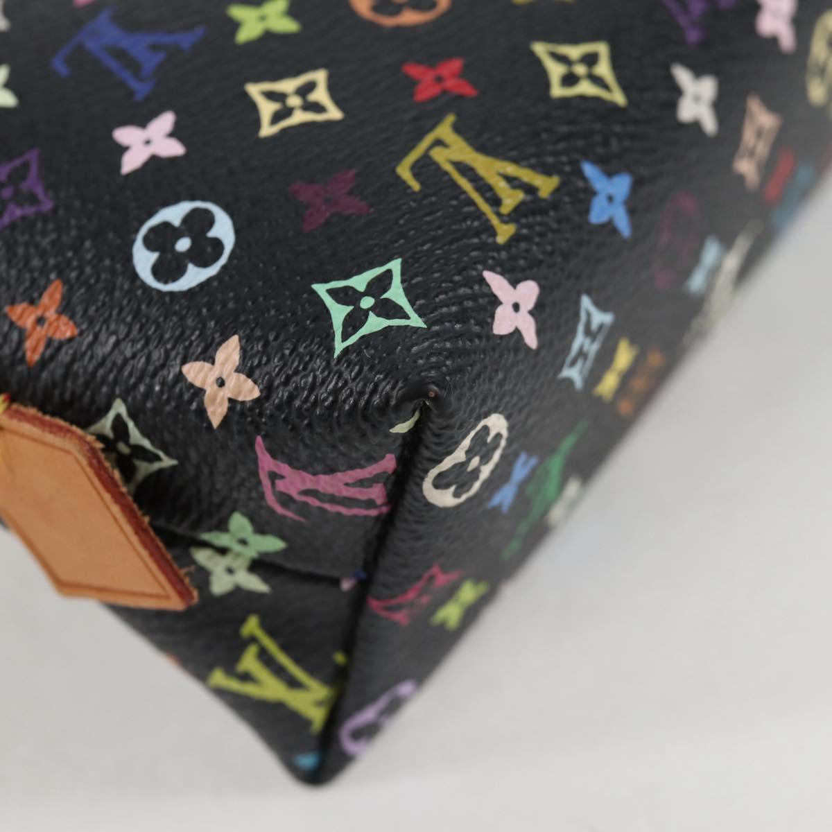 Louis Vuitton Black Canvas Cosmetic Pouch
