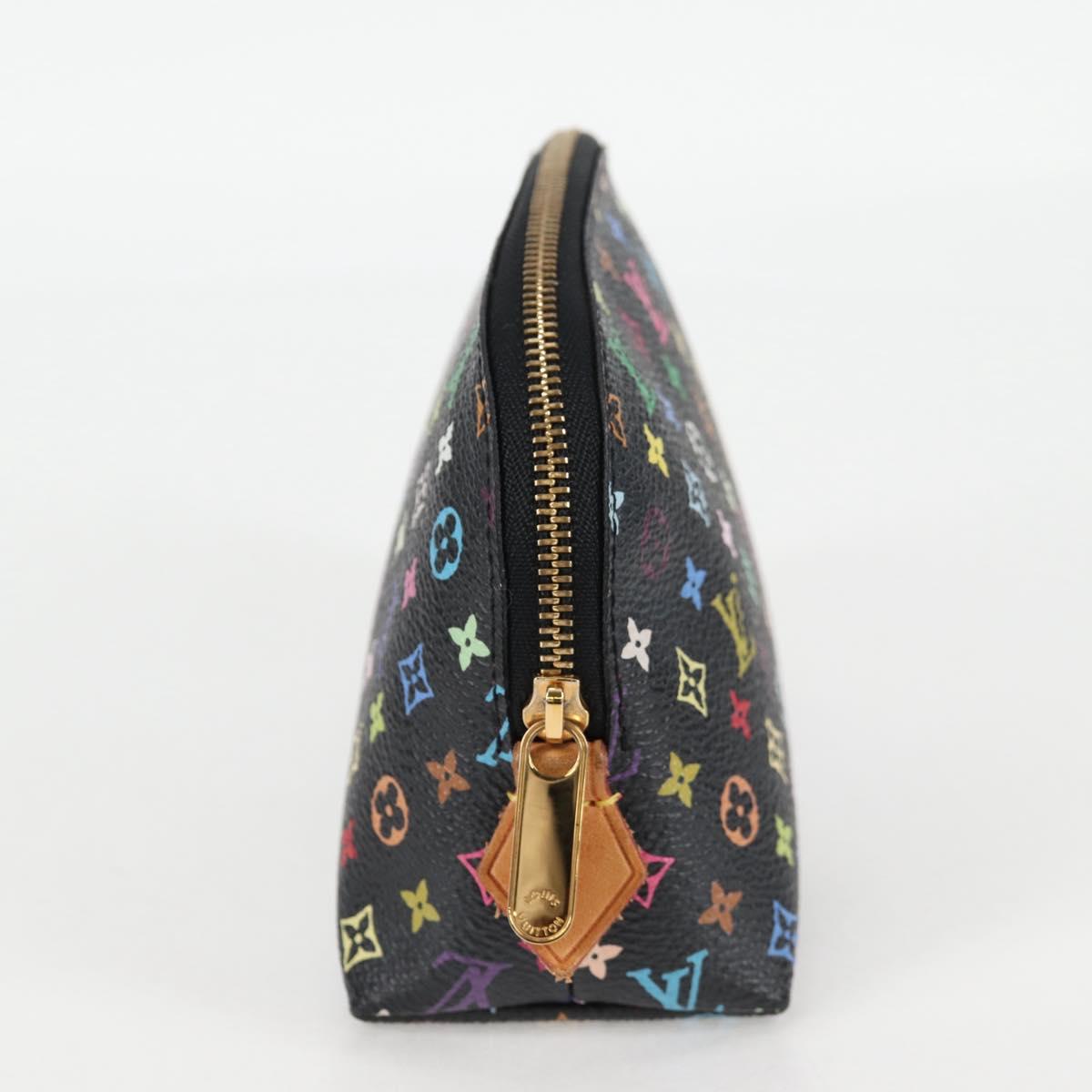 Louis Vuitton Black Canvas Cosmetic Pouch