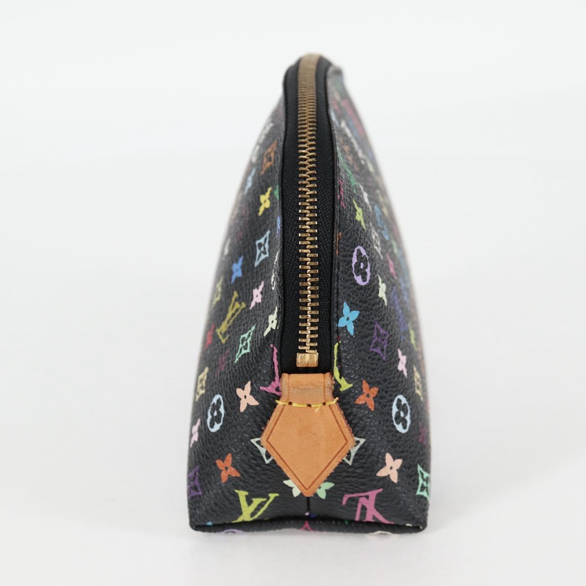 Louis Vuitton Black Canvas Cosmetic Pouch