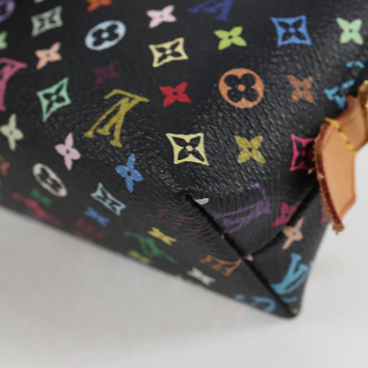 Louis Vuitton Black Canvas Cosmetic Pouch