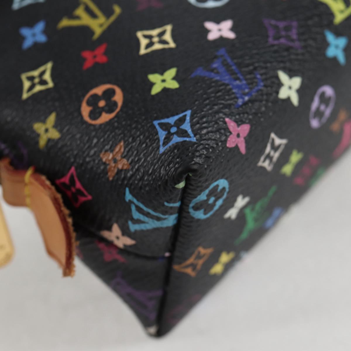 Louis Vuitton Black Canvas Cosmetic Pouch