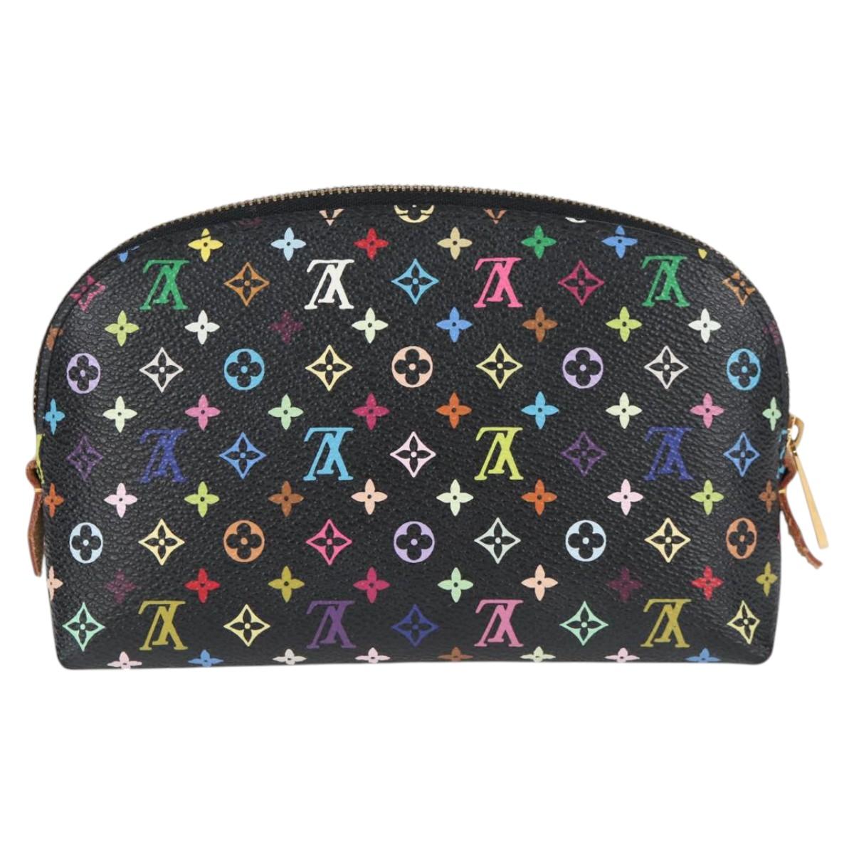 Louis Vuitton Black Canvas Cosmetic Pouch