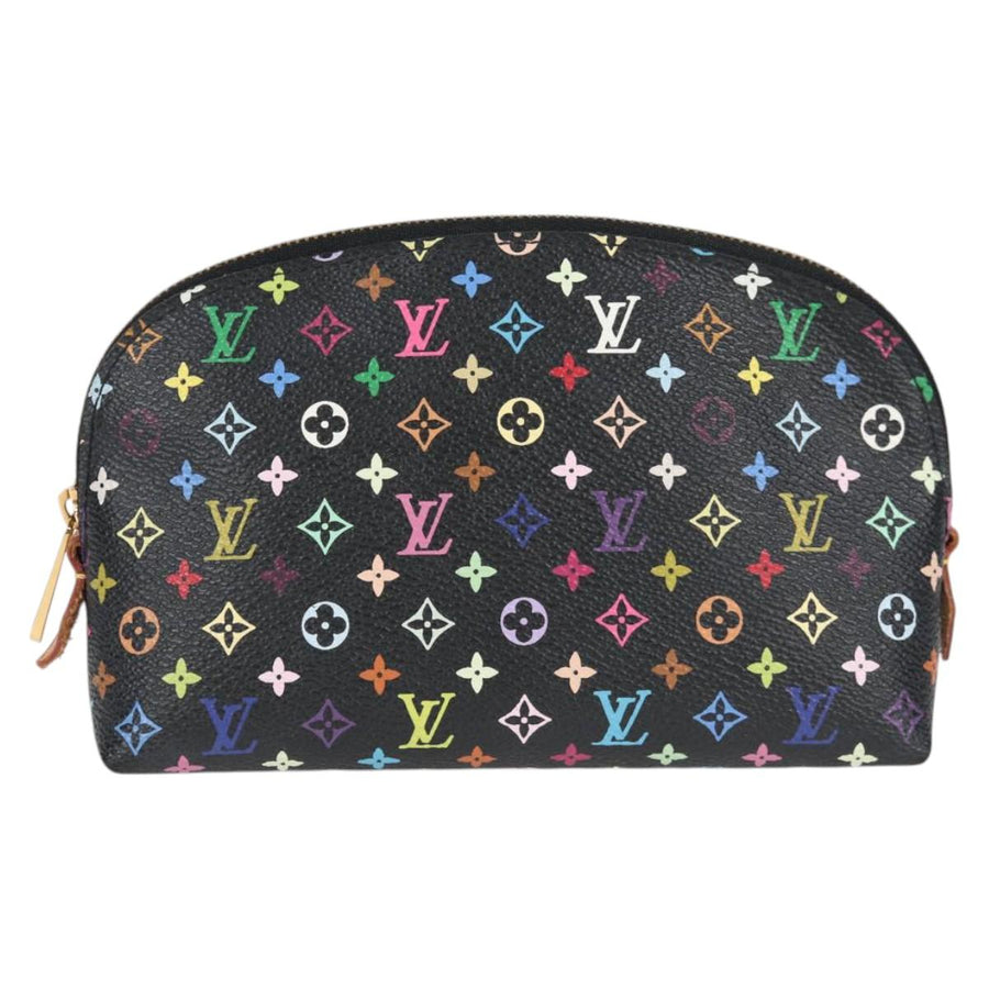 Louis Vuitton Black Canvas Cosmetic Pouch