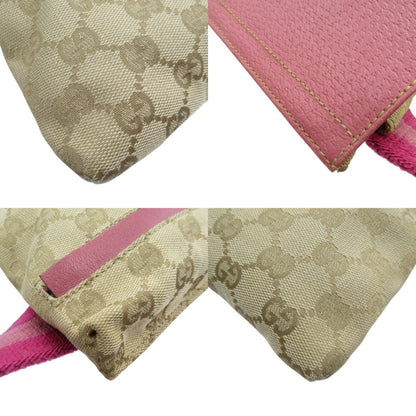 Gucci Brown Canvas Belt Bag
