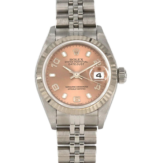 Rolex Pink Steel Lady Datejust 26mm
