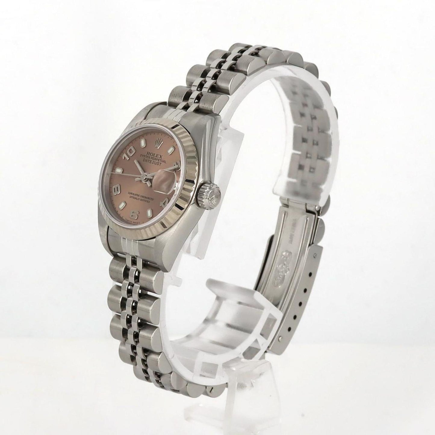 Rolex Pink Steel Lady Datejust 26mm