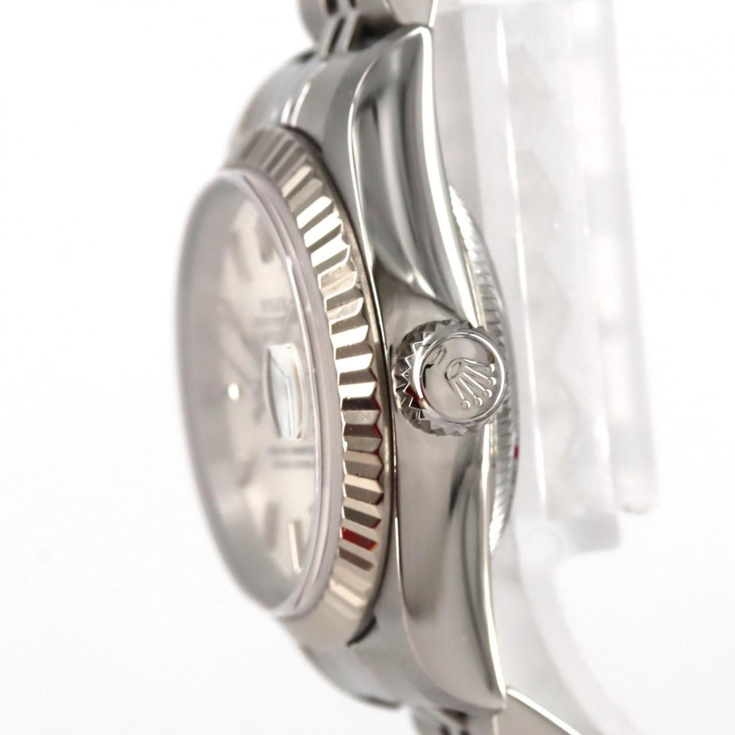 Rolex White Steel Lady Datejust 26mm