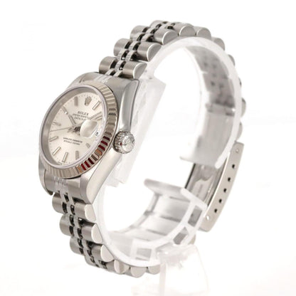Rolex White Steel Lady Datejust 26mm