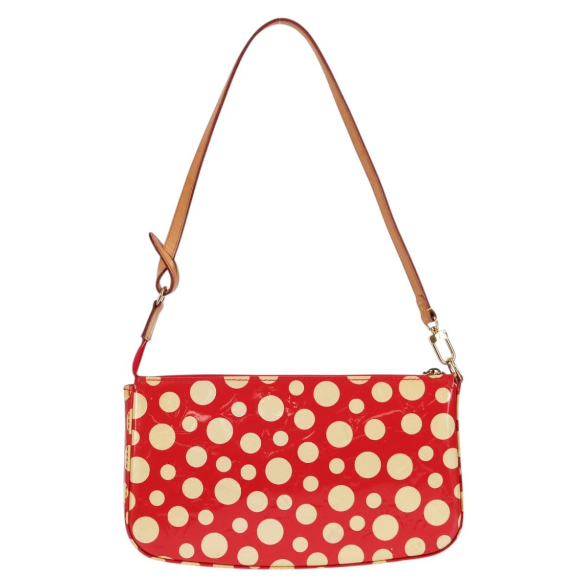 Louis Vuitton Red Patent Leather Pochette Accessoire