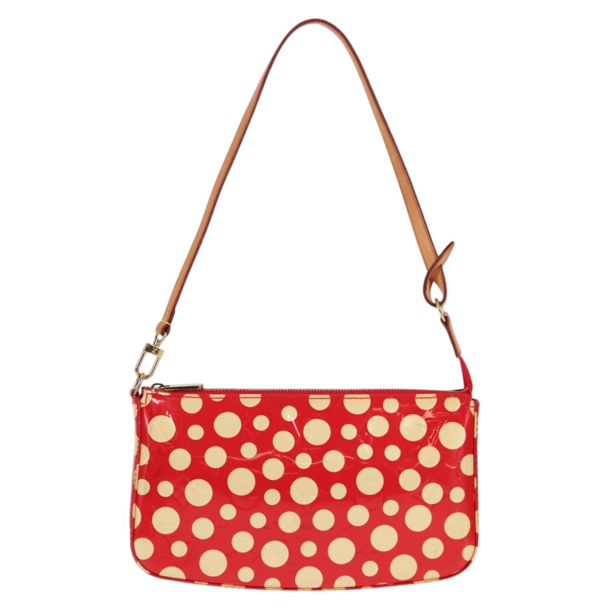 Louis Vuitton Red Patent Leather Pochette Accessoire
