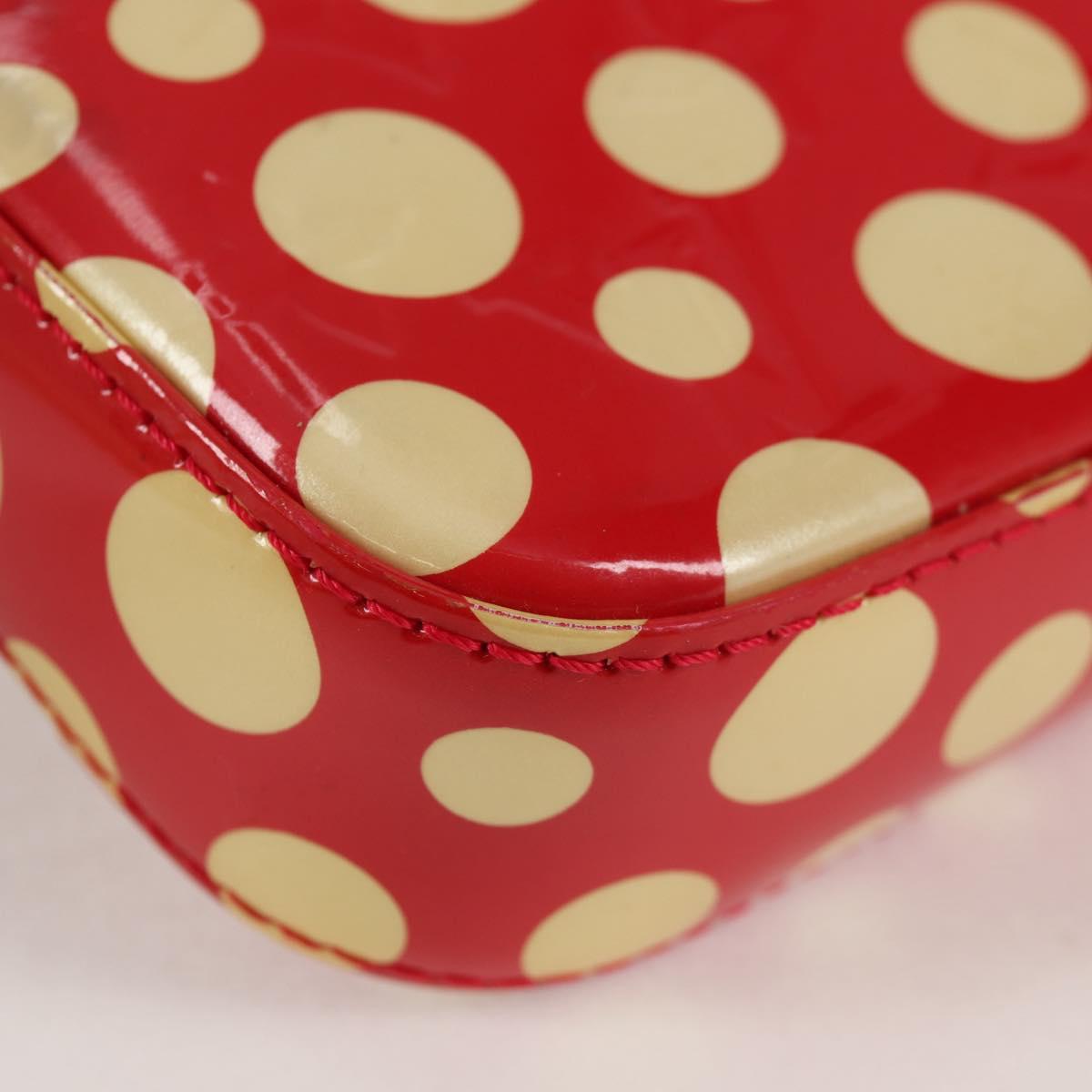 Louis Vuitton Red Patent Leather Pochette Accessoire