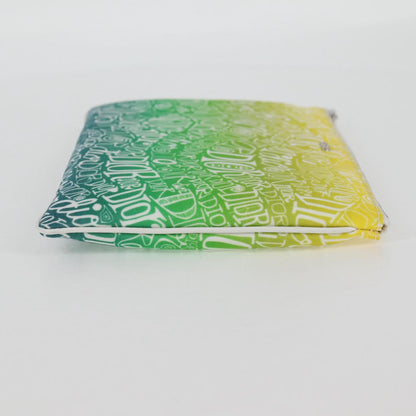 Dior Yellow Nylon Clutch